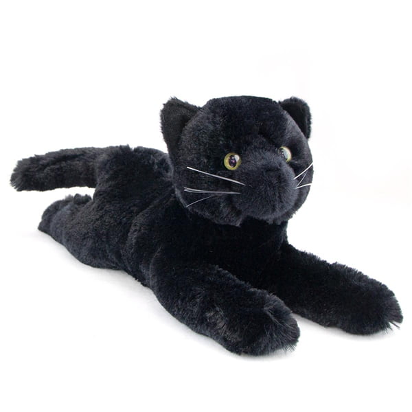 Черно плюшевая. Плюшевые игрушки чёрных котов. Плюшевая игрушка черный кот. Black long Cat Plush. Мягкая игрушка длинный черный кот.