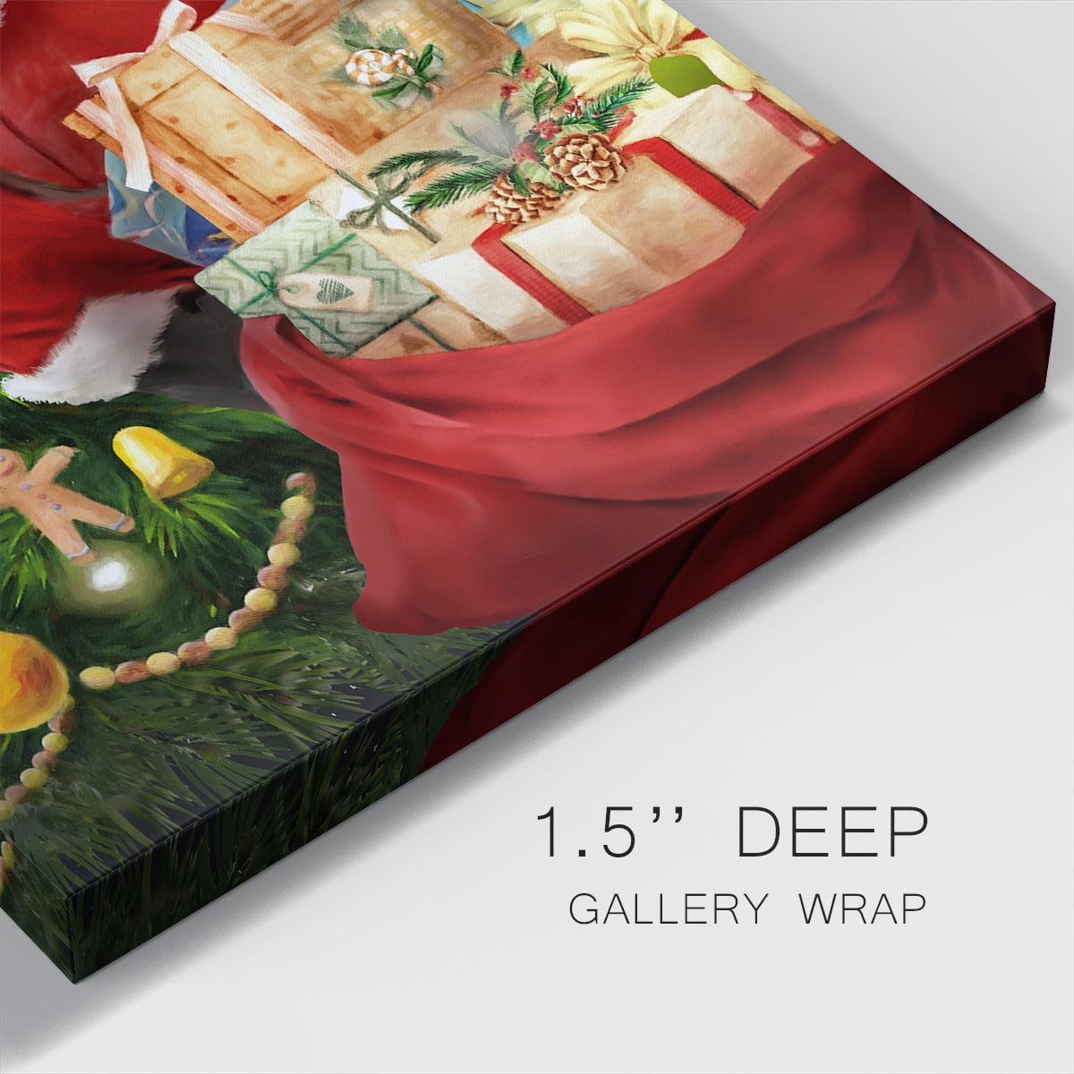 Santa's Presents- Gallery Wrapped Canvas
