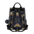 thumbnail image 2 of FORMRS Women's Travel Backpack Purse Anti-Theft Hidden Pockets Casual Shoulder Bag, Gold Art Pattern, 2 of 7