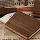 thumbnail image 5 of 3X Estuche Portátil de Madera para Tarjetas de Presentación Hombres y Mujeres Portatarjetas de Regalo de Negocios Portátil Madera de Nogal, 5 of 5