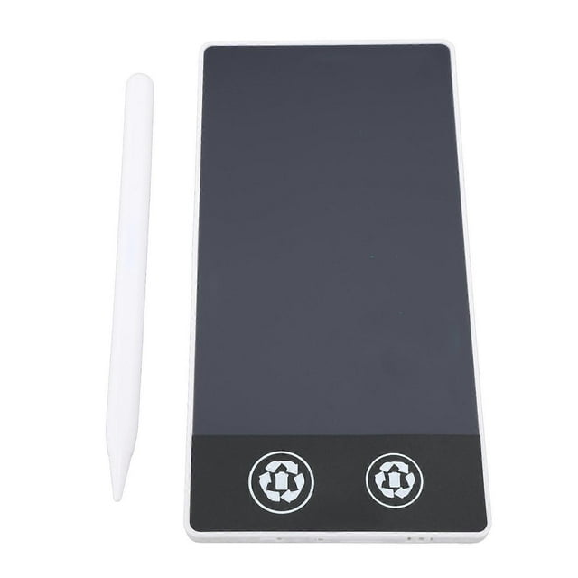6.5 inch LCD Writing Tablet Electronic Graffiti Hand-painted Erasable Reusable Writing Board for Kids Adults White