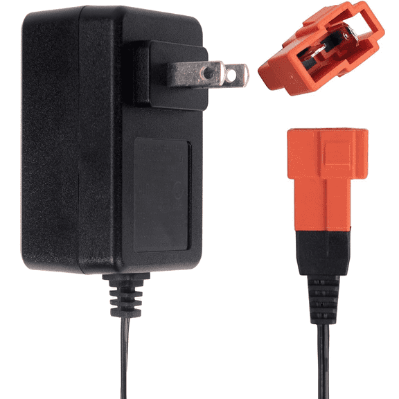 12V Charger for Kids Ride On Toys and Cars - Electric Vehicle Power Adapter with Square Plug
