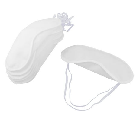 Eze Pillow - Polyester Sleeping Eye Mask Shade Cover Eyepatch Blindfold Eyeshade White