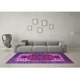 thumbnail image 3 of Ahgly Company Indoor Rectangle Persian Purple Traditional Area Rugs, 5' x 7', 3 of 4