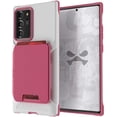 thumbnail image 2 of Ghostek Exec Note 20 Ultra Wallet Case for Women with Pink Leather Card Holder Cover Built-In Magnet for Magnetic Car, 2 of 5