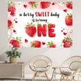 thumbnail image 2 of A Berry Sweet Baby Is Turning One Party Decoration Banner Girl 1st Birthday Party Supplies Strawberry Birthday Party Background For Girls 7x5ft, 2 of 5
