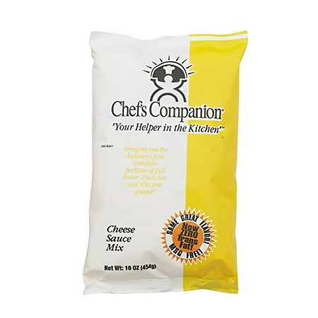 Chefs Companion Instant Cheese Sauce Mix, No MSG, 16 Ounces per Pack