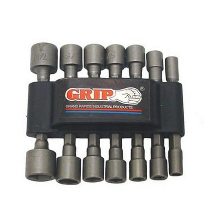 Brand New Grip Tools 22-9836 14 Piece Power Nut Driver (The Best Power Tool Brand)