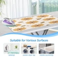 thumbnail image 5 of Ironing Mat Portable Ironing Blanket for Table Top Travel Ironing Pad for Washer Dryer 27.6" x 47.2" Cute Bear-face Sunflower, 5 of 6