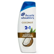 Head and Shoulders 2 in 1 Dandruff Shampoo and Conditioner, Anti-Dandruff Treatment, Coconut for Daily Use, Paraben Free, 12.5 oz