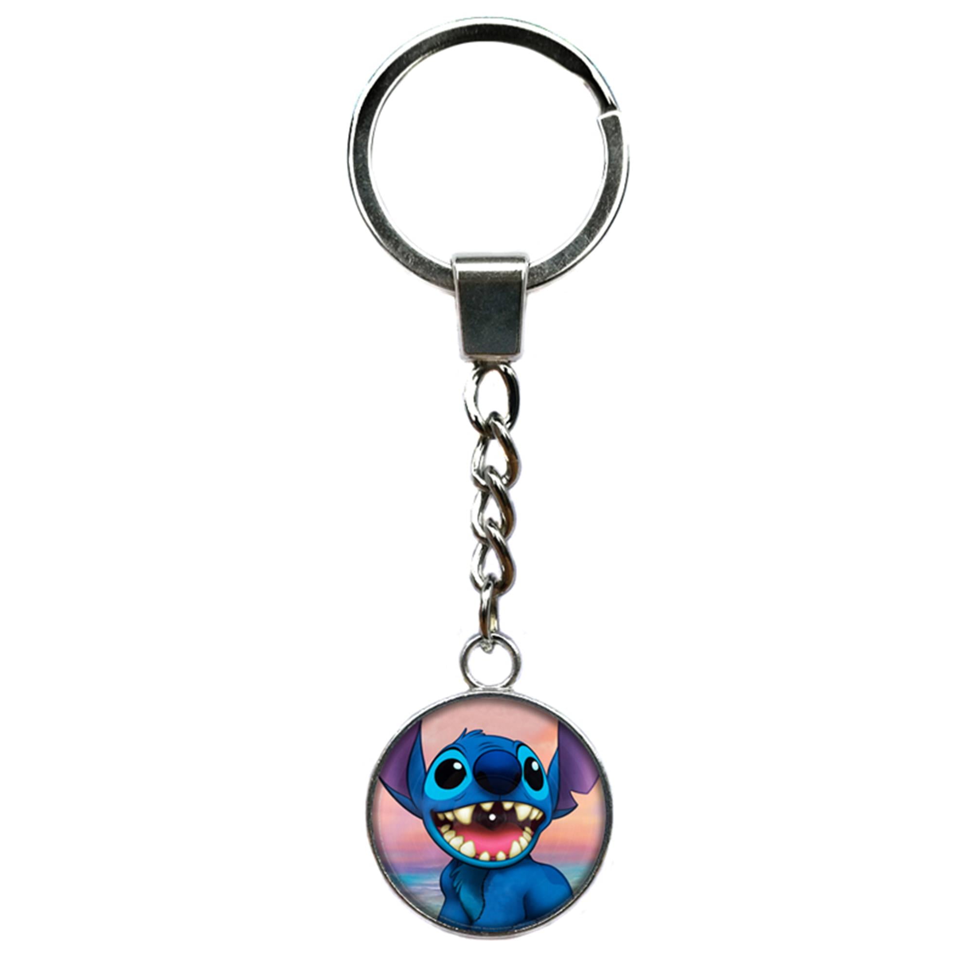 Superheroes Lilo and Stitch Keychain Key Ring
