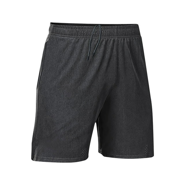 Mens Shorts, Mens Summer Leisure Sports Elastic Waist Solid Color Drawstring Pocket Shorts