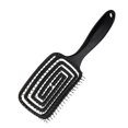 thumbnail image 1 of letairis Large Curved Comb Hair Styling Comb Comb Hollow Massage Comb Portable Long Black, 1 of 8