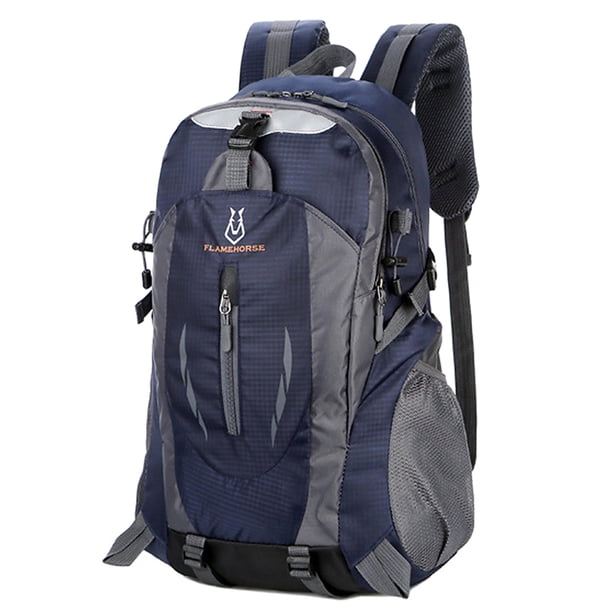 Mochila Mochila de montañismo impermeable de gran capacidad de 40 l, bolsa de hombros transpirable al aire libre para hombres y mujeres