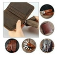thumbnail image 1 of MYG Leather Finger Cots Thumb Guard Thimble Sleeve For Finger Protection Tool, 1 of 9