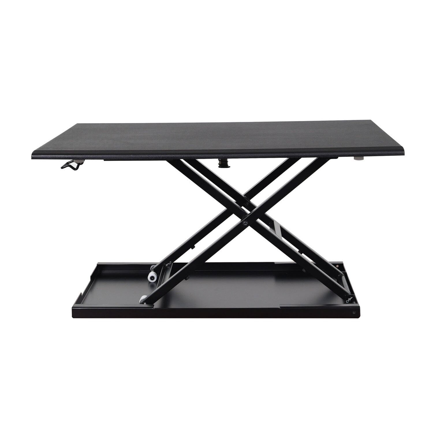 Luxor Level Up 32 Pneumatic Adjustable Desktop DeskColorBlack