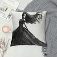 thumbnail image 2 of Orinice Long Hair Graphic Decorative Cushion Throw Pillow Cover for Home Couch Living Room Bed Sofa - High-quality for Car Couch Bedroom 1PC 18x18in, 2 of 5