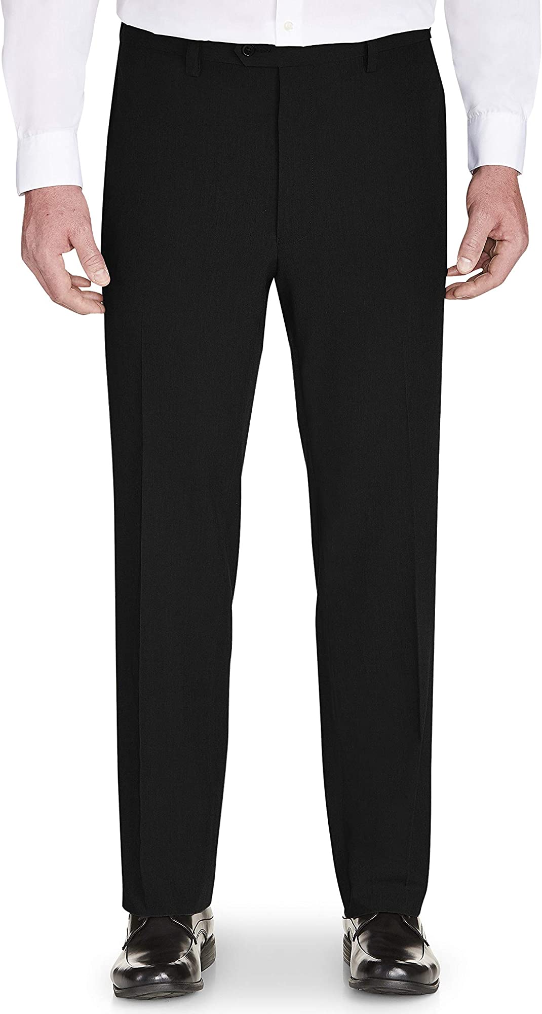 Gold Series by DXL Big and Tall Easy Stretch Dress Pants - Unhemmed ...