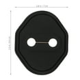 thumbnail image 2 of unbranded 4Ud Cubierta Para Pestillo De Puerta Protección Y Elegante Negro, 2 of 8