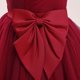 thumbnail image 5 of Odeerbi 7-14 Años Chicas Vestido de Baile Sin Mangas Con Cintura Arco Lentejuelas Tul Piso Longitud Vestido de Princesa Para La Fiesta Formal de La Boda, 5 of 6