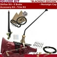 thumbnail image 1 of American Shifter  TH350 Shifter Kit Black 16 in. E Brake Cable Clamp Trim Kit for DB6CA, 1 of 1