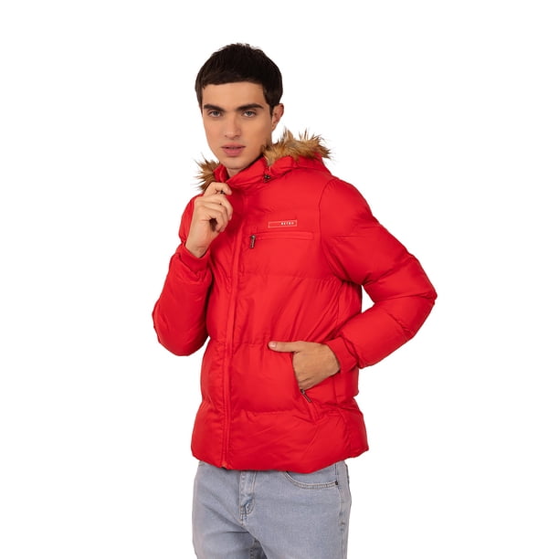 CHAMARRA HOMBRE QUARRY PUFYY CON BORREGA