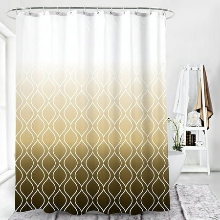 Shower Curtain, Popular Shower Curtain, Dark Green Fabric Shower Curtains for Bathroom Decor, Contemporary Bathroom Curtains, 71in