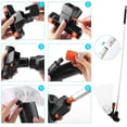 thumbnail image 4 of Portable Jet Pool Vacuum, Handheld Manual Portable Summer Waves Pool Leaf Vacuum Cleaner for Above Ground Pools Head & Pole Kits, 4 of 5