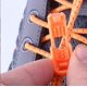thumbnail image 4 of Cordones elásticos brillar Cordones elásticos naranja Talla única 1 par, 4 of 5