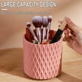 thumbnail image 6 of Makeup Brush Holder under $5! CQCYD Large Capacity Makeup Brush Holder, 5-Section Rotatable Cosmetic Organizer, Portable Brush Storage Cup for Vanity, Acrylic Desktop Makeup Organizer, 6 of 6
