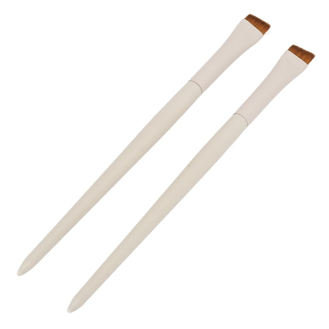 Makeup Eyebrow Brush, Brow Powder Brush 2pcs Professional Cosmetic Tool Angled For Makeup Artist For Cosplay Event