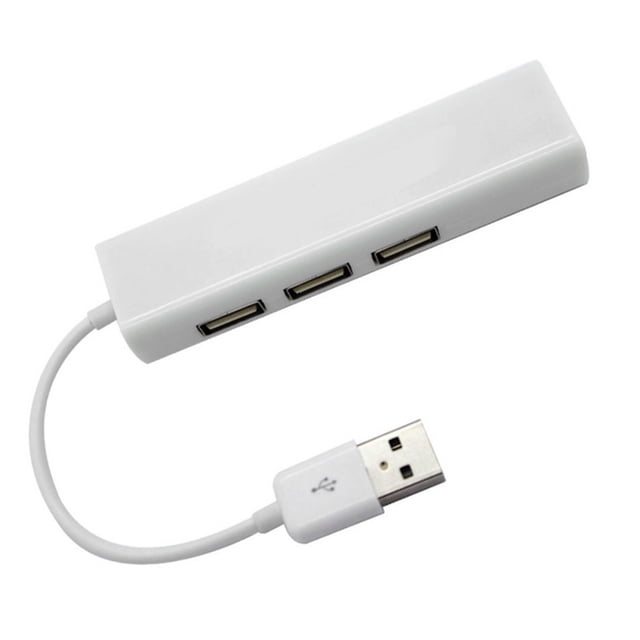 HUB USB A RJ45, USB Ampliamento Usado A Ethernet Hub Easy Connection 480Mbps para el Teléfono