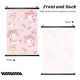 thumbnail image 2 of My Melody Poster Black Plastic Shaft Hanging Posters Wall Hanging Art Painting Decor For Bedroom Home Living Room 20"X30", 2 of 7