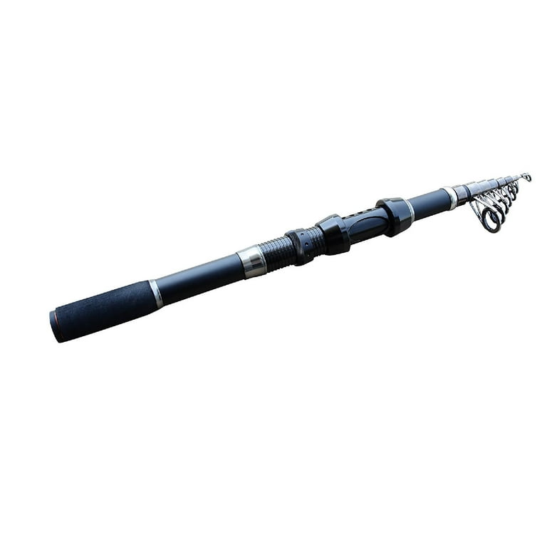 CarbonZeal Carbon Fiber Travel Spinning Telescopic Fishing Rod