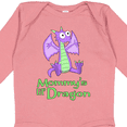 thumbnail image 4 of Inktastic Mommy's Lil' Dragon Boys or Girls Long Sleeve Baby Bodysuit, 4 of 5
