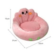 thumbnail image 7 of Stgfyxgs Pet Cushion Bed Sleeping Pet Bed Soft Indoor Self Warming Plush Cat Bed Dog Cat Bed for Puppy Pomeranian Poodle Small Pet Dog Pink, 7 of 7