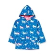 thumbnail image 1 of girls Printed Raincoat, Twinkle Unicorns, 2T US, 1 of 2