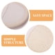 thumbnail image 3 of 5 uds toallas de limpieza ovaladas baño de lufa Natural esponja exfoliante depurador para ducha, 3 of 5
