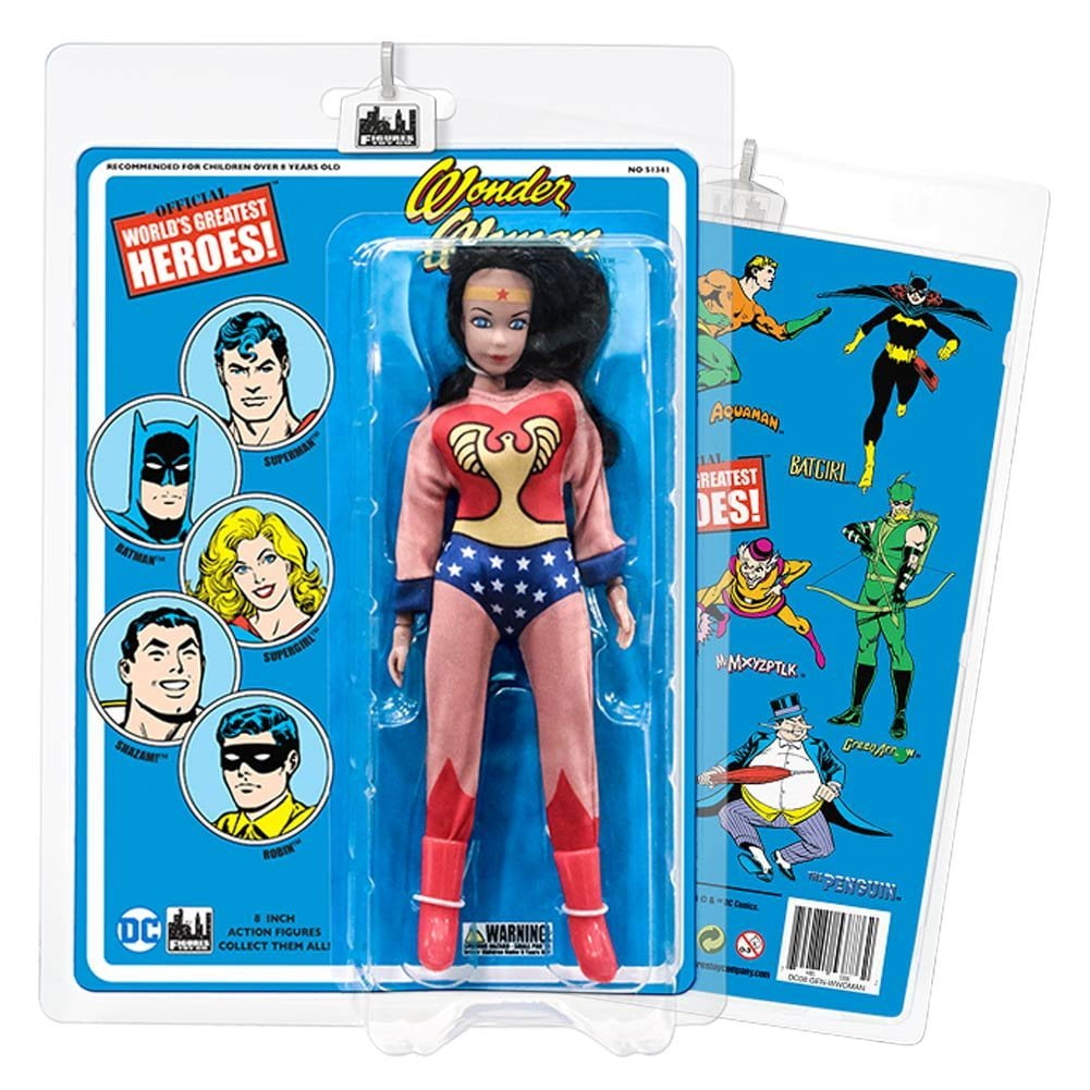 Teen Titans Wonder Girl 8 Inch Action Figure Retro Mego New FTC Teen Titans Wonder Girl 8 Inch Action Figure Retro Mego New FTC