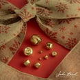 thumbnail image 4 of John Bead 100pcs 16mm Gold Round Jingle Bells for DIY Christmas Holiday Craft Party Favors, 4 of 7