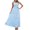 Light Blue womens summer dresses, variant on Women Summer Plaid Dress Tie Strap Maxi Dress Tube Top Boho Dress Casual Ruffle Hem Dress Flowy Swing Dress Women's Casual Dresses vestidos de verano para mujer