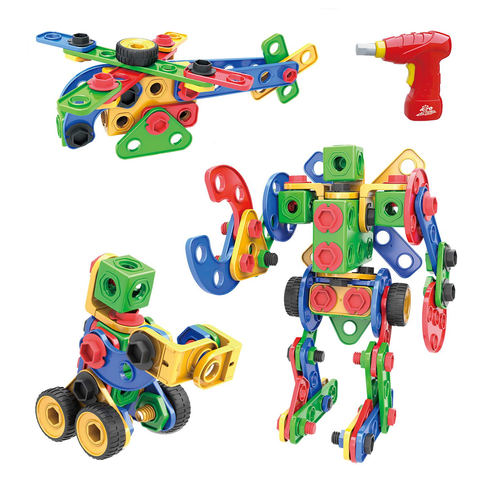 Details about   Interlocking Puzzle Building Blocks STEM Construction Toy for Kids 
