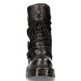 thumbnail image 4 of New Rock 391-S18 Black Leather Mid Calf Boots 43, 4 of 8
