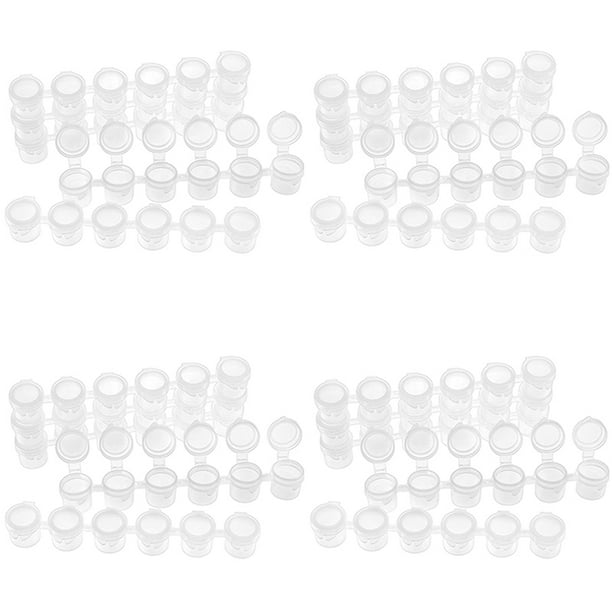 80 Strips 480 Pots 5Ml 6 Cups Mini Empty Paint Pot Pod Strips Paint