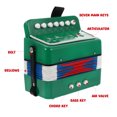 thumbnail image 4 of Childrens Musical Instruments Miniature Green Plastic 1Pcs 7.1X3.9X7.1in, 4 of 5