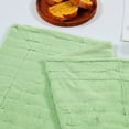 thumbnail image 3 of Home Soft Things Plush Faux Fur Throw & 2 Pillow Covers Set - Nile Green - 60"x80"/18"x18" Jumbo, 3 of 9