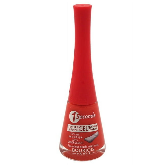 1 Seconde -  10 Rouge Poppy by Bourjois for Women - 0.3 oz Nail Polish