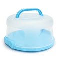 thumbnail image 3 of Portable Round Cake Dome Holder Container Carrier Keeper with Collapsible Handles & Clip Lock, BPA Free, 3 of 6
