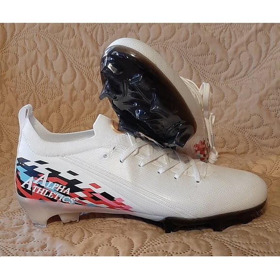 Alpha Soccer Shoe Racer White by Alpha Athletics®