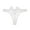 White, variant on Women's Thongs Lace Sexy Transparent Underwear with Cute Bow